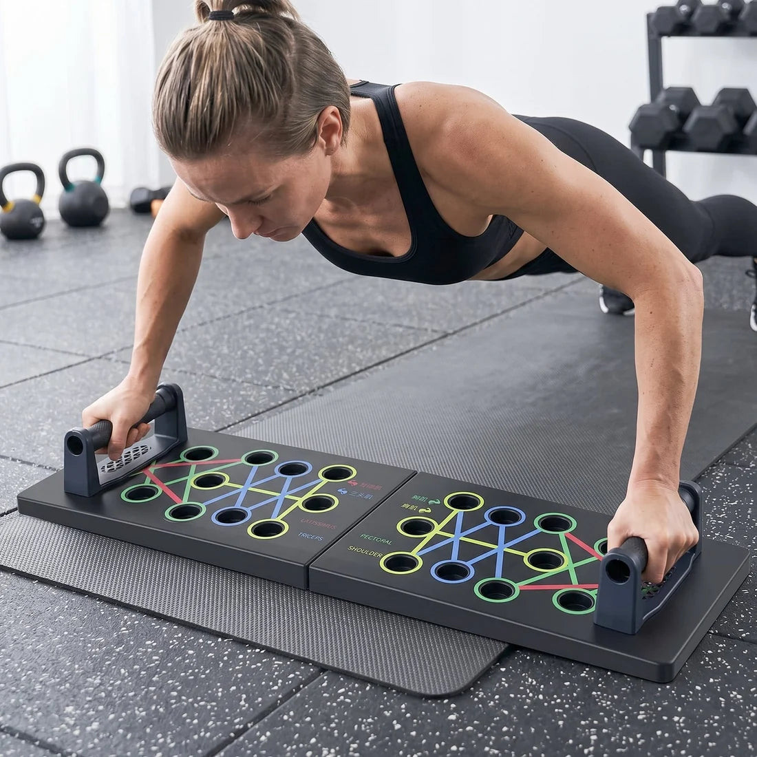 Multifunction Foldable Push Up Board