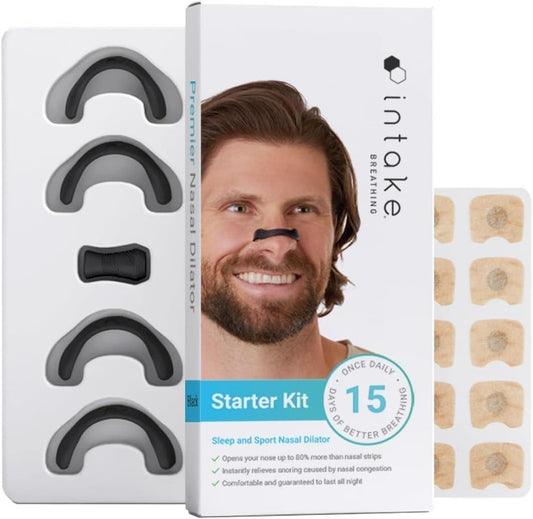 Nasal Strip Starter Kit – Boost Oxygen & Reduce Snoring Comfortably