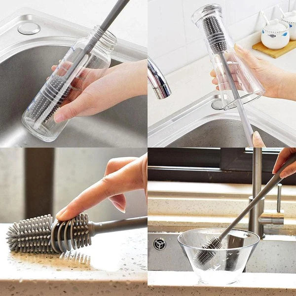 Bottle Cleaning Brush – Deep Clean For Bottles & Jars
